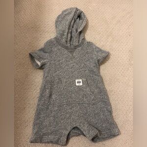 Gap baby boy hooded romper